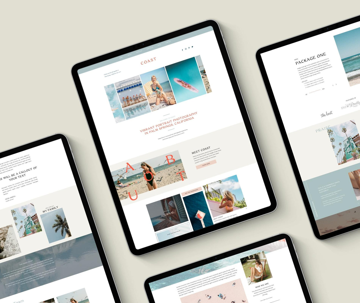 Coast Showit Template